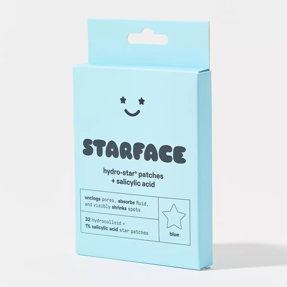 Starface Hydro-Star Hydrocolloid Pimple
Patch Set- Big Blue Salicylic Acid Stars - Picture 5 of 5